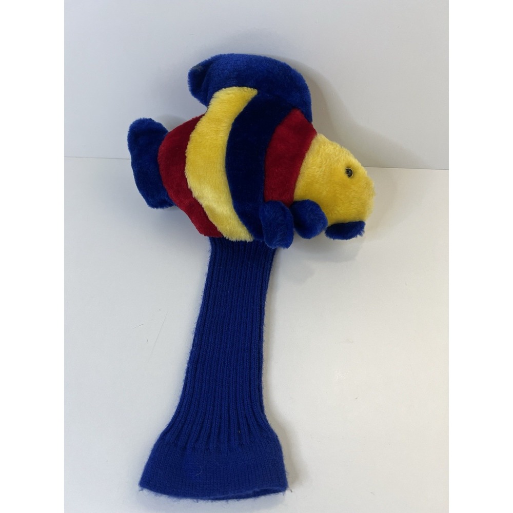 Novelty Driver Cover Headcover Plush Fun Fish Golf Long Neck Animal Colorful